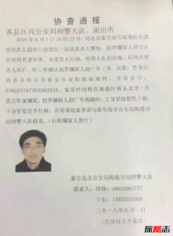 秦皇島9月1日殺人案真相,兇手為什么要?dú)⑷?(附資料)